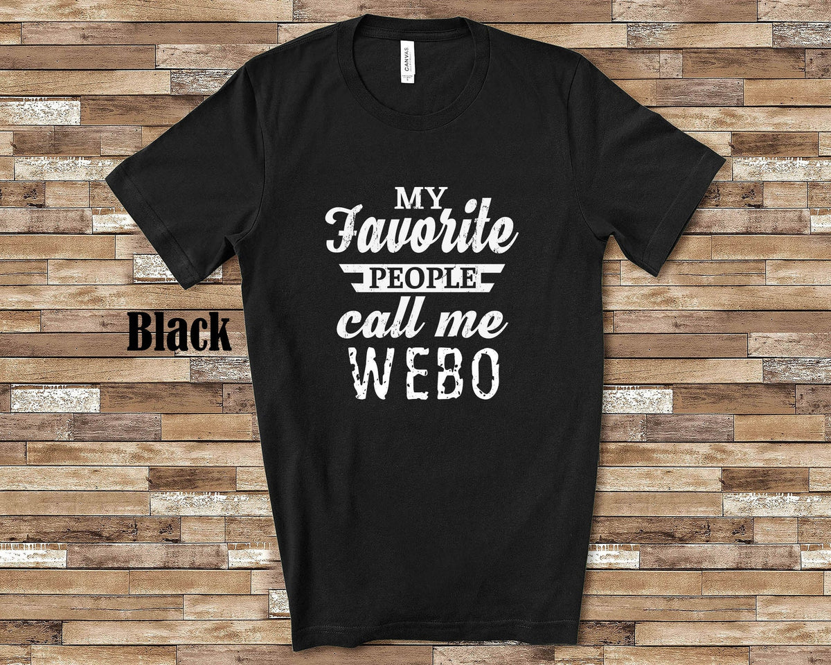 My Favorite People Call Me Webo Tshirt Long Sleeve Shirt Sweatshirt or Tank Top Special Grandfather Father39s Day Christmas Birthday Gift Sweatshirt – Soft Feel · Must-Have Style