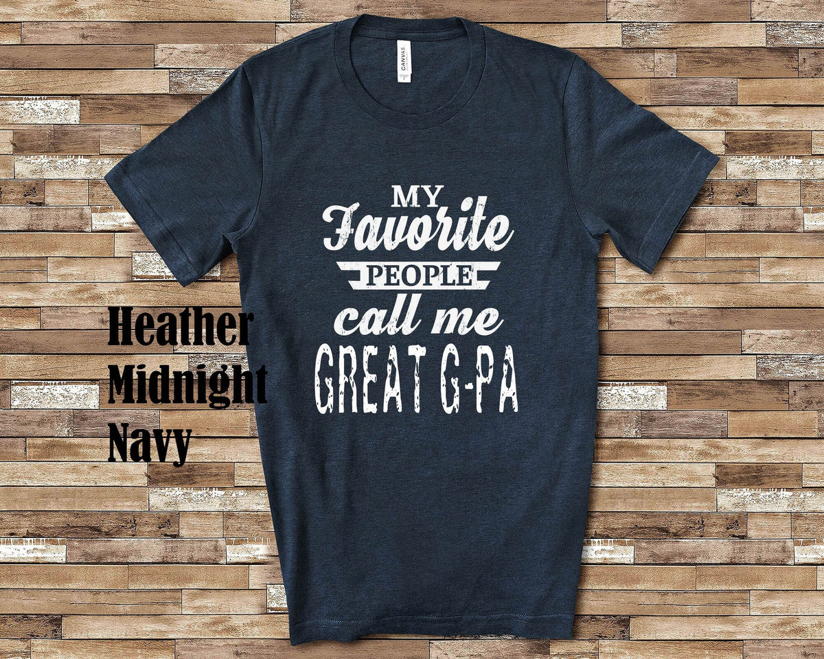 My Favorite People Great Gpa Tshirt Long Sleeve Shirt Sweatshirt or Tank Top Special Grandfather Father39s Day Christmas Birthday Gift Sweatshirt – Everyday Comfort · Must-Have Style