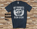 My Favorite People Paw Paw fist bump Tshirt Long Sleeve Shirt Sweatshirt Tank Top Special Grandfather Father39s Day Christmas Birthday Gift Sweatshirt – Easygoing Wear · High-Quality Print