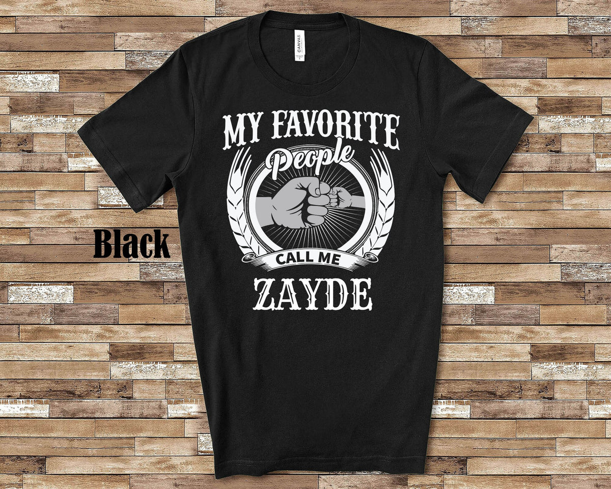 My Favorite People Zayde fist bump Tshirt Long Sleeve Shirt Sweatshirt or Tank Top Yiddish Grandfather Father39s Day Christmas Birthday Gift Sweatshirt – Cozy Vibes · Great Gift For Fans