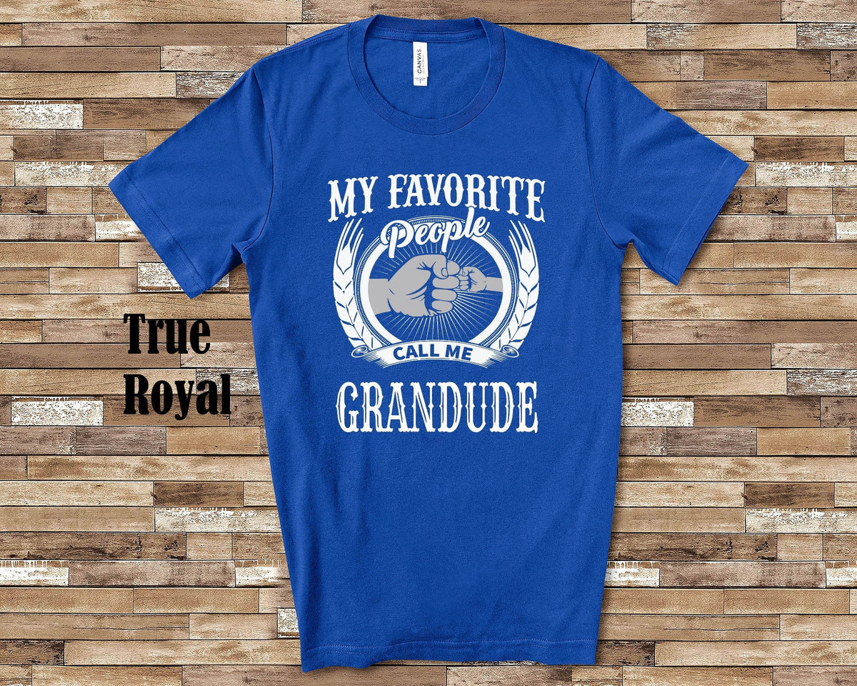 My Favorite People Grandude fist Tshirt Long Sleeve Shirt Sweatshirt or Tank Top Special Grandfather Father39s Day Christmas Birthday Gift Sweatshirt – Warm & Stylish · Top Pick For Any Outfit
