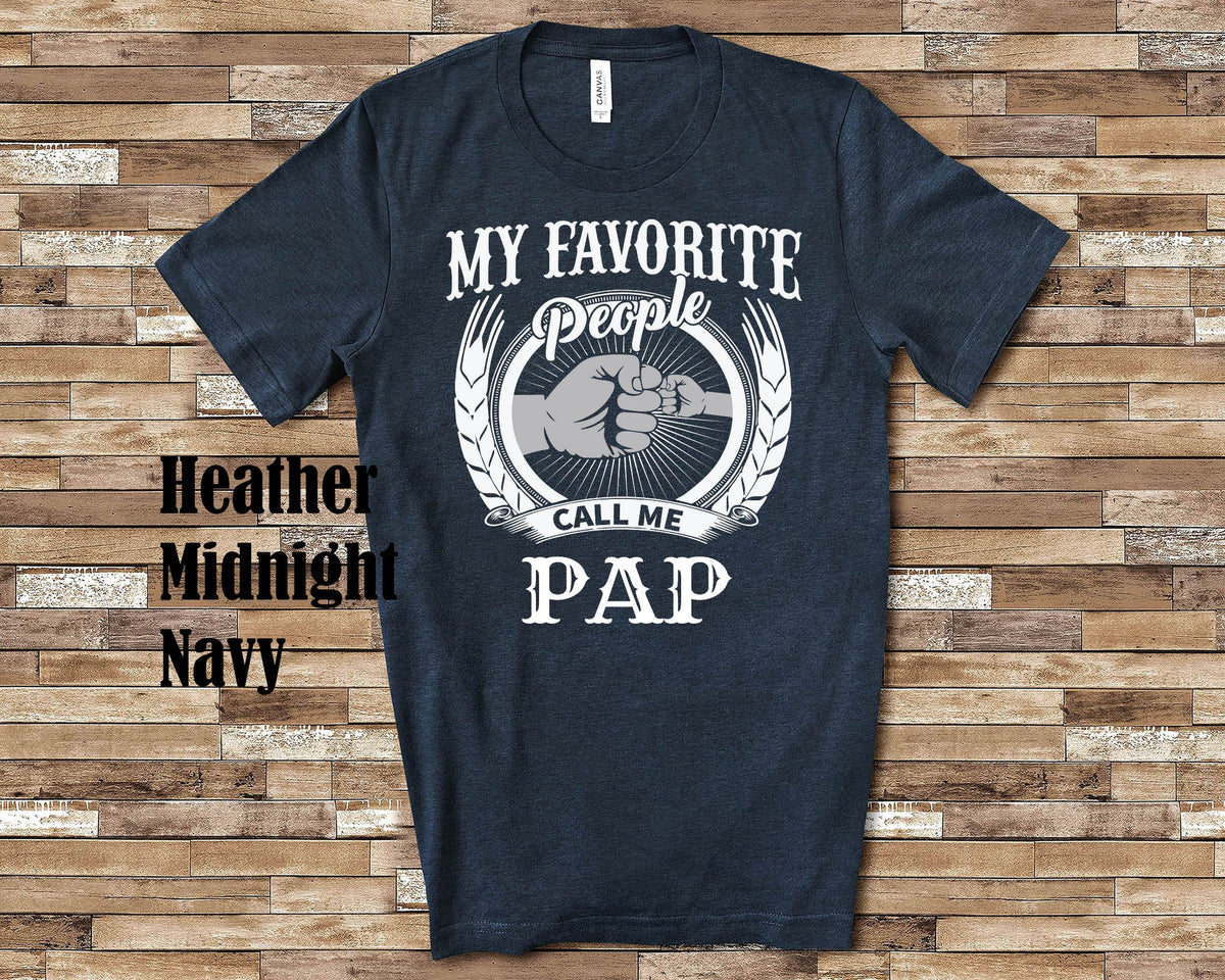 My Favorite People Pap fist bump Tshirt Long Sleeve Shirt Sweatshirt or Tank Top Special Grandfather Father39s Day Christmas Birthday Gift Sweatshirt – Premium Graphic · Must-Have Style