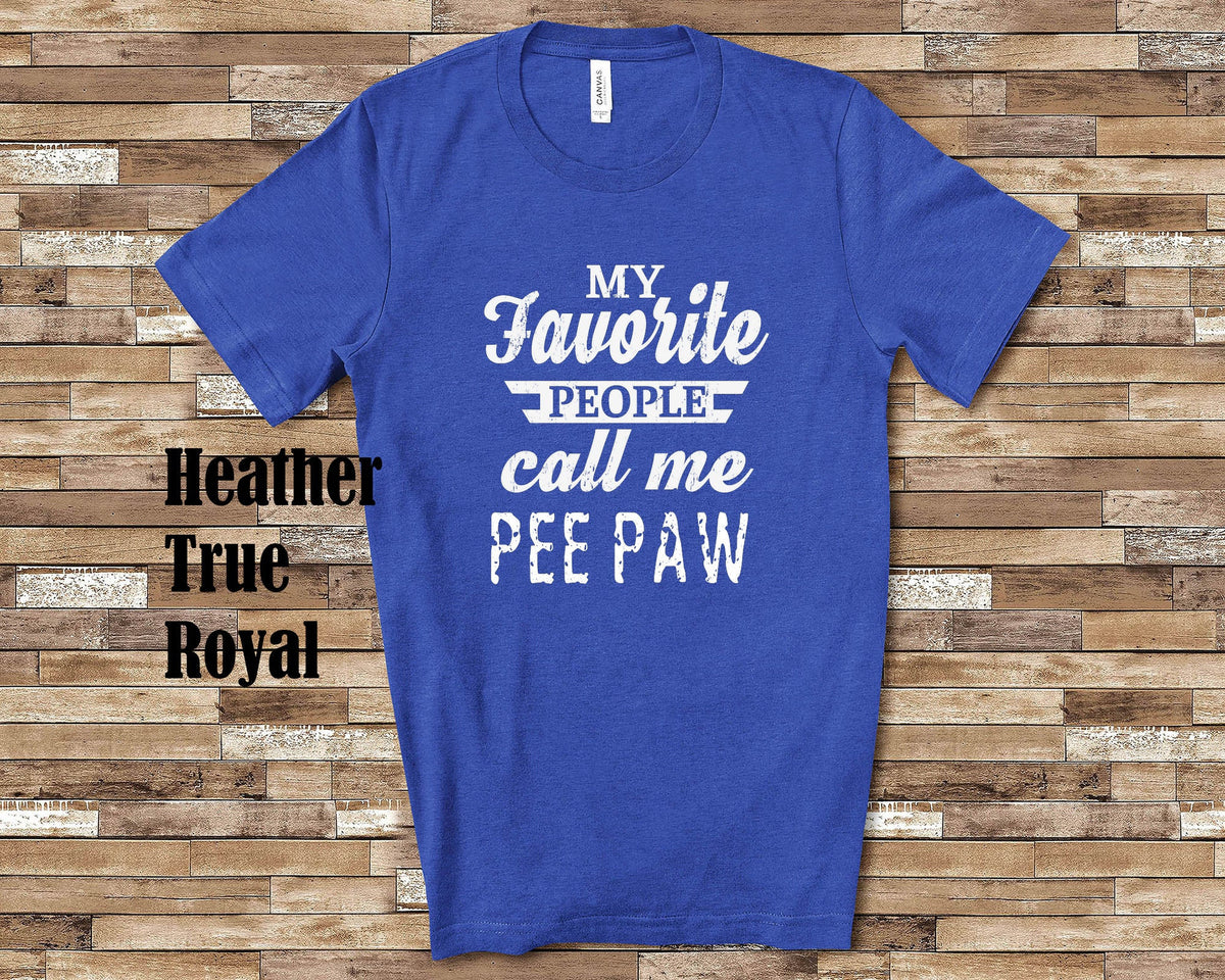 My Favorite People Pee Paw Tshirt Long Sleeve Shirt Sweatshirt or Tank Top Special Grandfather Father39s Day Christmas Birthday Gift Sweatshirt – Cozy Vibes · Top Pick For Any Outfit