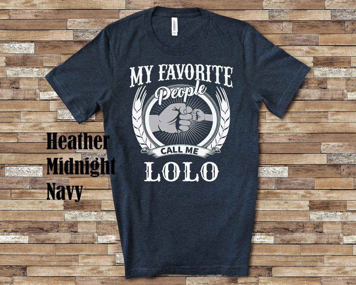 My Favorite People Lolo fist bump Tshirt Long Sleeve Shirt Sweatshirt or Tank Top Filipino Grandfather Father39s Day Christmas Birthday Gift Sweatshirt – Easygoing Wear · Great Gift For Fans