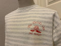 Vintage 9039sThe Devil39s Den Hell Michigan Grey White Striped TShirt Size L Graphic Tee – Aesthetic Look · Trending Graphic Apparel