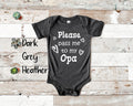Pass Me To Opa Cute Grandpa Baby Bodysuit Tshirt or Toddler Shirt Germany German Grandfather Gift or Pregnancy Announcement Graphic Tee – Feel-Good Design · High-Quality Print