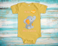 Tita Loves Me Cute Grandma Name Elephant Baby Bodysuit Unique Grandmother Gift for Granddaughter or Grandson or Pregnancy Announcement Graphic Tee – Fan Favorite · Trending Graphic Apparel
