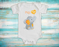 Pap Loves Me Cute Grandpa Name Elephant Baby Bodysuit Unique Grandfather Gift for Granddaughter or Grandson or Pregnancy Announcement Graphic Tee – Feel-Good Design · Must-Have Style
