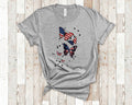 Patriotic Shirt with Red White Blue Butterflies Great USA Shirt for Flag Day Memorial Day or July 4th Graphic Tee – Aesthetic Look · Trending Graphic Apparel