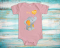 Pa Loves Me Cute Grandpa Name Elephant Baby Bodysuit Unique Grandfather Gift for Granddaughter or Grandson or Pregnancy Announcement Graphic Tee – Warm & Stylish · Perfect For Daily Wear