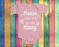 Pass Me To Mimsy Cute Grandma Baby Bodysuit Tshirt or Toddler Shirt Special Grandmother Gift or Pregnancy Announcement Graphic Tee – Fan Favorite · Perfect For Daily Wear