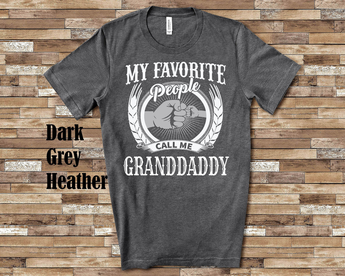 My Favorite People Granddaddy fist Tshirt Long Sleeve Shirt Sweatshirt or Tank Top Special Grandfather Father39s Day Christmas Birthday Gift Sweatshirt – Aesthetic Look · Top Pick For Any Outfit