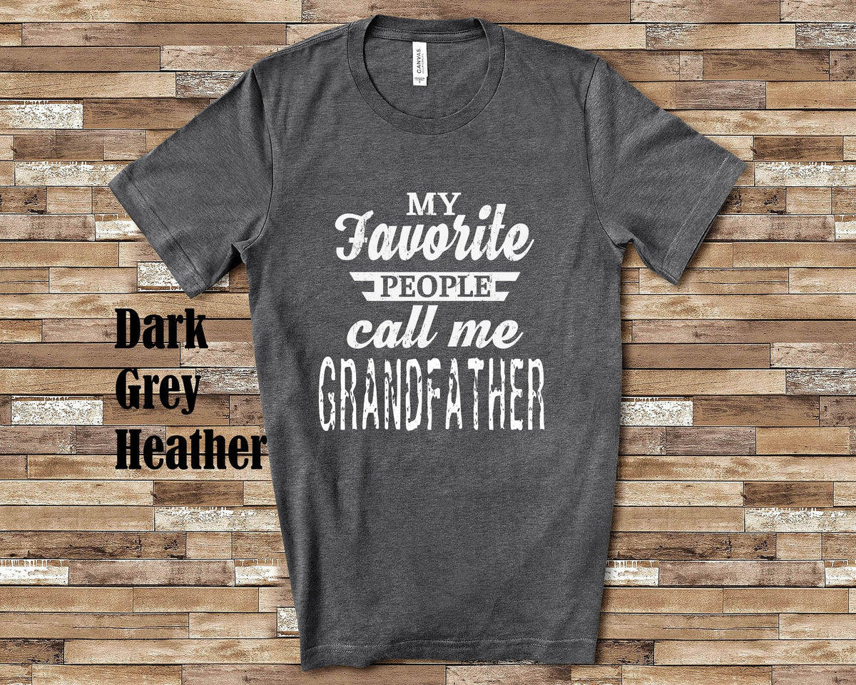 My Favorite People Grandfather Tshirt Long Sleeve Shirt Sweatshirt or Tank Top Special Grandfather Father39s Day Christmas Birthday Gift Sweatshirt – Feel-Good Design · Top Pick For Any Outfit