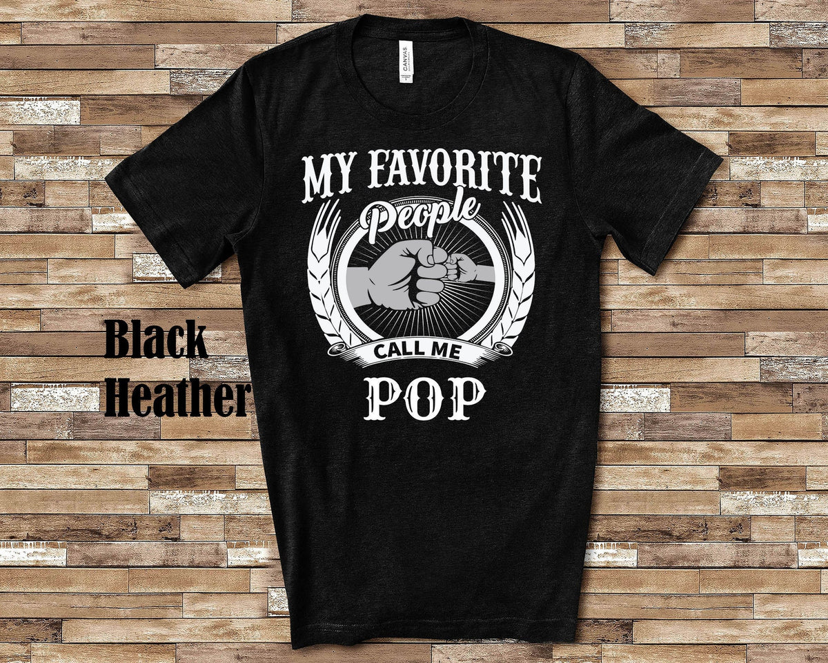My Favorite People Pop fist bump Tshirt Long Sleeve Shirt Sweatshirt or Tank Top Special Grandfather Father39s Day Christmas Birthday Gift Sweatshirt – Everyday Comfort · Great Gift For Fans