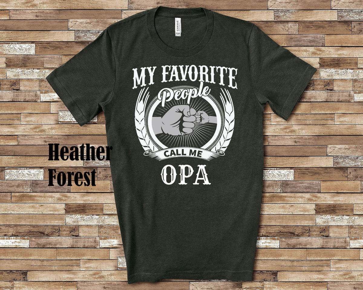 My Favorite People Opa fist bump Tshirt Long Sleeve Shirt Sweatshirt or Tank Top German Grandfather Father39s Day Christmas Birthday Gift Sweatshirt – Cozy Vibes · Great Gift For Fans
