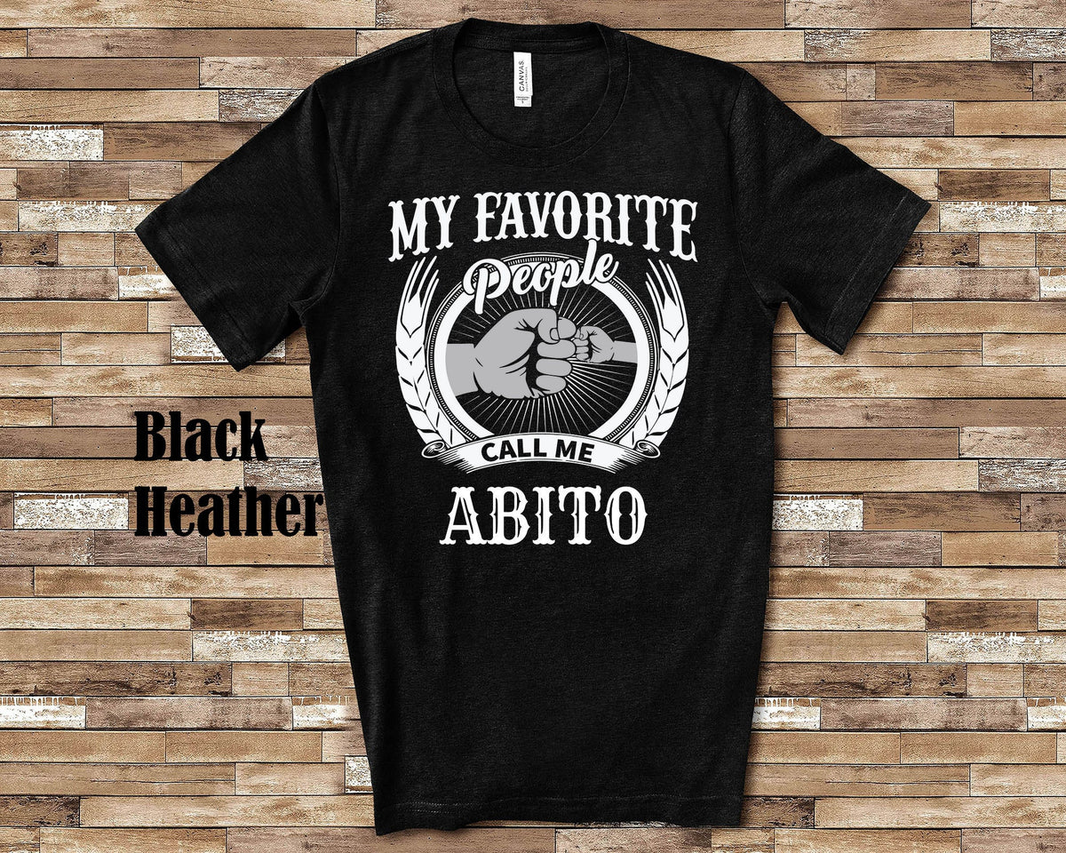 My Favorite People Abito fist bump Tshirt Long Sleeve Shirt Sweatshirt or Tank Top Italian Grandfather Father39s Day Christmas Birthday Gift Sweatshirt – Feel-Good Design · Top Pick For Any Outfit