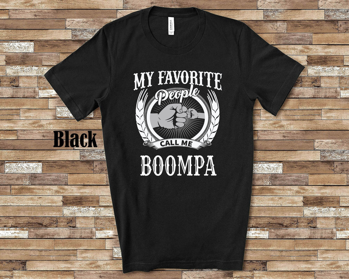 My Favorite People Boompa fist bump Tshirt Long Sleeve Shirt Sweatshirt Tank Top Special Grandfather Father39s Day Christmas Birthday Gift Sweatshirt – Everyday Comfort · Must-Have Style