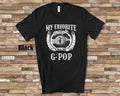 My Favorite People GPop fist bump Tshirt Long Sleeve Shirt Sweatshirt or Tank Top Special Grandfather Father39s Day Christmas Birthday Gift Sweatshirt – Cozy Vibes · High-Quality Print