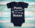 Pass Me To Nonno Cute Grandpa Baby Bodysuit Tshirt or Toddler Shirt Italy Italian Grandfather Gift or Pregnancy Announcement Graphic Tee – Feel-Good Design · Great Gift For Fans