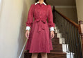 Vintage 70s Red Collared Polka Dot Long Sleeve Dress Size L Graphic Tee – Feel-Good Design · Must-Have Style
