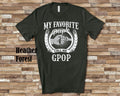 My Favorite People Gpop fist bump Tshirt Long Sleeve Shirt Sweatshirt or Tank Top Special Grandfather Father39s Day Christmas Birthday Gift Sweatshirt – Soft Feel · Perfect For Daily Wear
