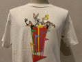 Vintage 9039s Looney Tunes Magic Mountain White T Shirt Size M Graphic Tee – Easygoing Wear · Must-Have Style
