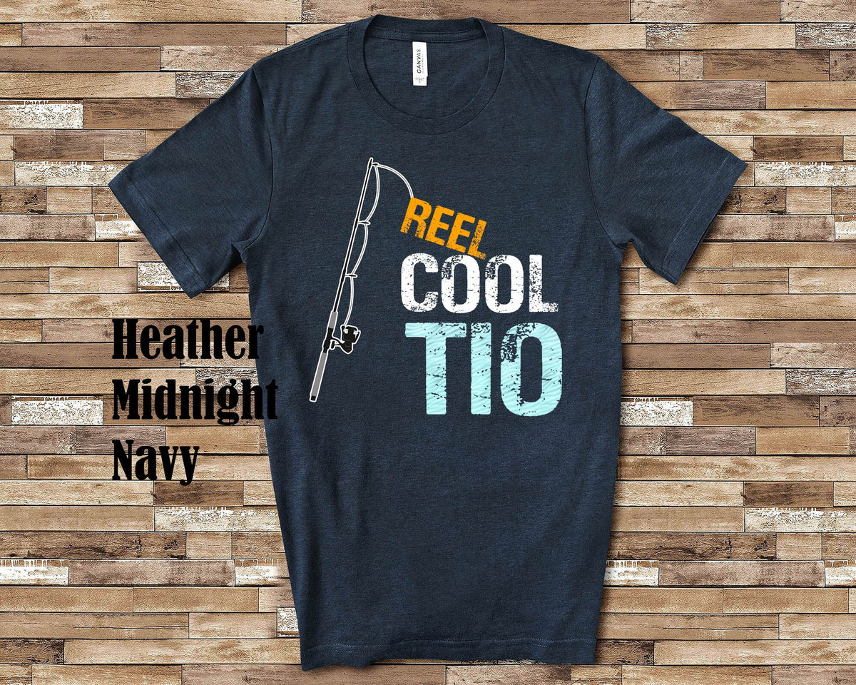 Reel Cool Tio Shirt Tshirt Long Sleeve Sweatshirt or Tank Top Birthday Christmas Gift for Spanish Latin Mexican Uncle from Niece or Nephew Sweatshirt – Aesthetic Look · Perfect For Daily Wear