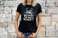 Womens Cat TShirt Shirt Cat Lovers Gift For Cat Tee You Left Paw Prints On My Heart Graphic Tee – Everyday Comfort · Trending Graphic Apparel