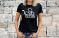 Womens Cat TShirt Shirt Cat Lovers Gift For Cat Tee Life Is Better With Cats Graphic Tee – Easygoing Wear · Great Gift For Fans