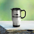 Funny Logger Gift Arborist Travel Mug Tree Surgeon Lumberjack Present Idea Logging Graphic Tee – Aesthetic Look · Must-Have Style