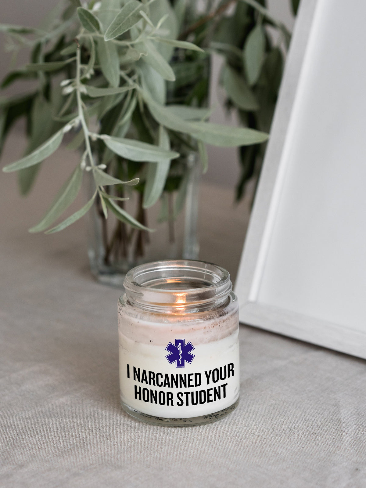 Funny Paramedic Candle EMT Gift Idea EMS Ambulance I Narcanned Your Honor Student Emergency Medical Technician Graphic Tee – Everyday Comfort · Top Pick For Any Outfit