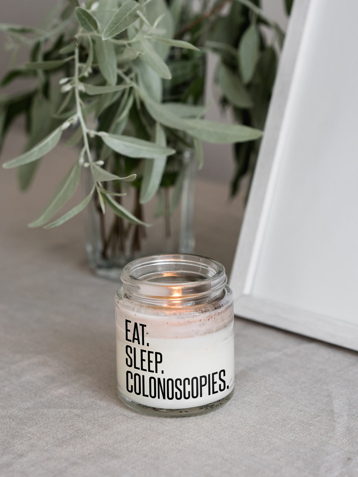 Gastroenterologist Gift Funny Gastroenterology Gift Eat Sleep Colonoscopies Vanilla Scented Candle Graphic Tee – Everyday Comfort · Top Pick For Any Outfit
