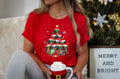 Bernese Mountain Dog Gifts Xmas Christmas Mens Womens Kids TShirt Tee TShirt Tree Santa Lover Graphic Tee – Easygoing Wear · Perfect For Daily Wear