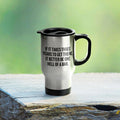 Funny Lawyer Travel Mug Law Student Gift It Better Be One Hell Of A Bar Paralegal Present Legal Law School Graphic Tee – Premium Graphic · Must-Have Style