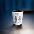 Geneticist Shot Glass Funny Genetics Gift Idea Biology Gift DNA Shot Glass Science Geek Gift Stop Copying Me Amino It Graphic Tee – Aesthetic Look · Great Gift For Fans