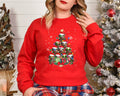 Australian Shepherd Dog Gifts Xmas Christmas Adult Kids Sweatshirt Jumper Tree Santa Lover Sweatshirt – Fan Favorite · Great Gift For Fans