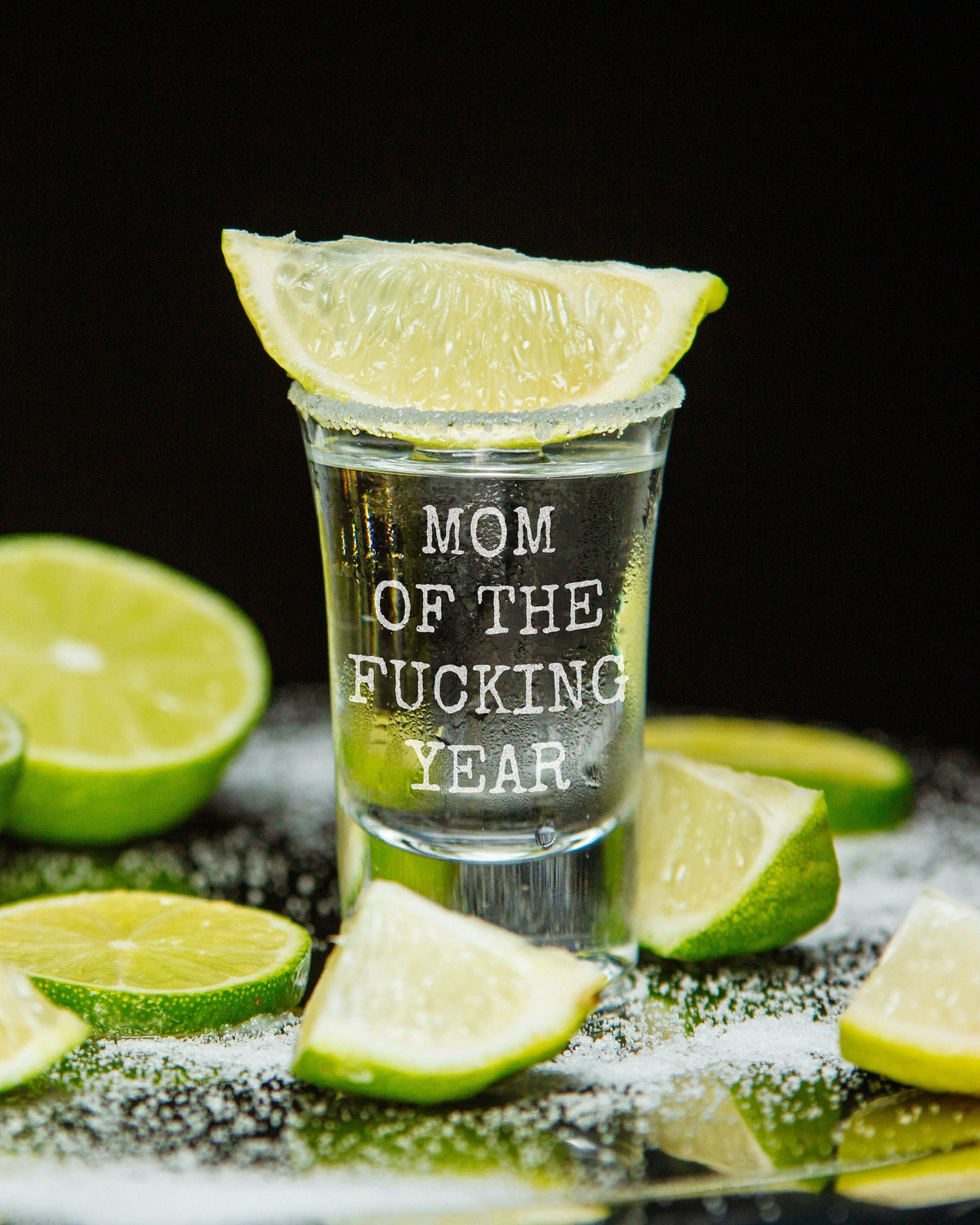 Funny Mom Shot Glass Mother Gift Idea Mother39s Day Mother39s Birthday Gift Mom Of The Fucking Year Rude Mom Gift Graphic Tee – Fan Favorite · Great Gift For Fans