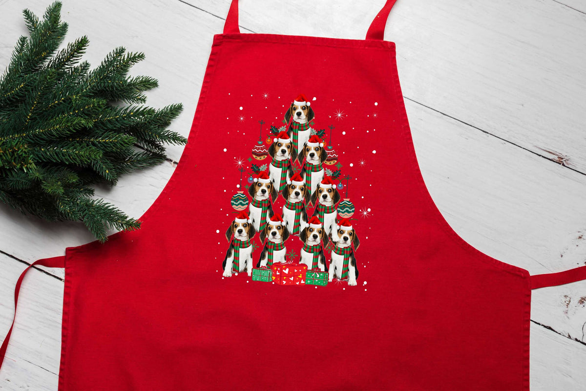 Baking Apron Beagle Dog Christmas Cooking Apron Unique Xmas Gift Idea BBQ Kitchen Apron For Women And Men Holiday Season Graphic Tee – Fan Favorite · Top Pick For Any Outfit
