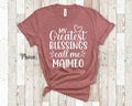 My Greatest Blessings Call Me Maimeo Grandma Tshirt Irish Grandmother Gift Idea for Mother39s Day Birthday Christmas or Pregnancy Reveal Graphic Tee – Warm & Stylish · Perfect For Daily Wear