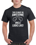 Uncle Birthday TShirt Gifts Presents This Is What An Awesome Uncle Looks Like Christmas Gift Unisex Top Graphic Tee – Cozy Vibes · Must-Have Style