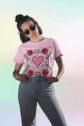 Funny Bookish Tee Shirt with Hearts for Romance Reader Cool Girls Read Books Trendy Womens T for Reader Gift for Book Lover or Librarian Graphic Tee – Warm & Stylish · Perfect For Daily Wear