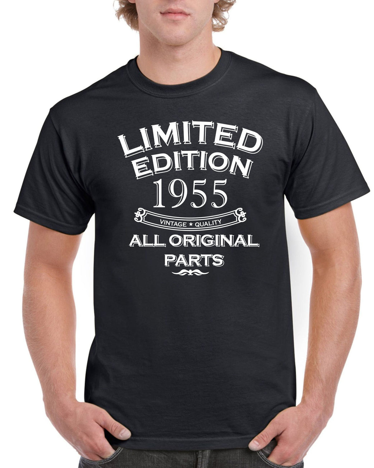 Mens 70th Birthday T Shirt Top Shirt Gift Present Sixty Eight Limited Edition Year 1955 All Original Parts Funny 70 Years old Tee Graphic Tee – Aesthetic Look · Top Pick For Any Outfit
