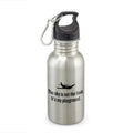 Funny Pilot Water Bottle Pilot Gift Idea Aviator Present The Sky Is Not The Limit Graphic Tee – Everyday Comfort · Trending Graphic Apparel