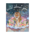 Funny Celestial Tiger Puzzle for Valentines Day Wild About You Gift for Girlfriend or Puzzle Lover Fun Valentines Activity for Cozy Date Graphic Tee – Bold Style · Great Gift For Fans