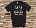 Papa Is My Name Grandpa Tshirt Special Grandfather Gift Idea for Father39s Day Birthday Christmas or Pregnancy Reveal Announcement Graphic Tee – Easygoing Wear · Must-Have Style