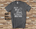 The Best Dads Get Promoted to Great Papa Great Grandpa Tshirt Special Gift Idea for Father39s Day Birthday Christmas or Pregnancy Reveal Graphic Tee – Soft Feel · Great Gift For Fans