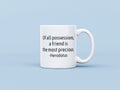 Friend Gift Friendship Gifts Friend Mug Personalized Friend Love Present Friend Valentine Best Friend Mugs The Most Precious Graphic Tee – Warm & Stylish · Great Gift For Fans