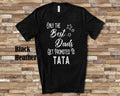 Best Dads Get Promoted to Tata Grandpa Tshirt Spanish Latino Grandfather Gift Idea for Father39s Day Birthday Christmas or Pregnancy Reveal Graphic Tee – Everyday Comfort · Top Pick For Any Outfit