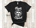 Nauti Squad Funny Cruise Shirt Womens Mens Nautical Ship Anchor Shirt for Cruise Gift or Couples and Family Cruise Shirts Graphic Tee – Soft Feel · Must-Have Style