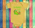 GDaddy39s Boy Cute Grandpa Name Dinosaur Baby Bodysuit Tshirt or Toddler Shirt for a Special Grandfather Gift or Pregnancy Announcement Graphic Tee – Easygoing Wear · Must-Have Style